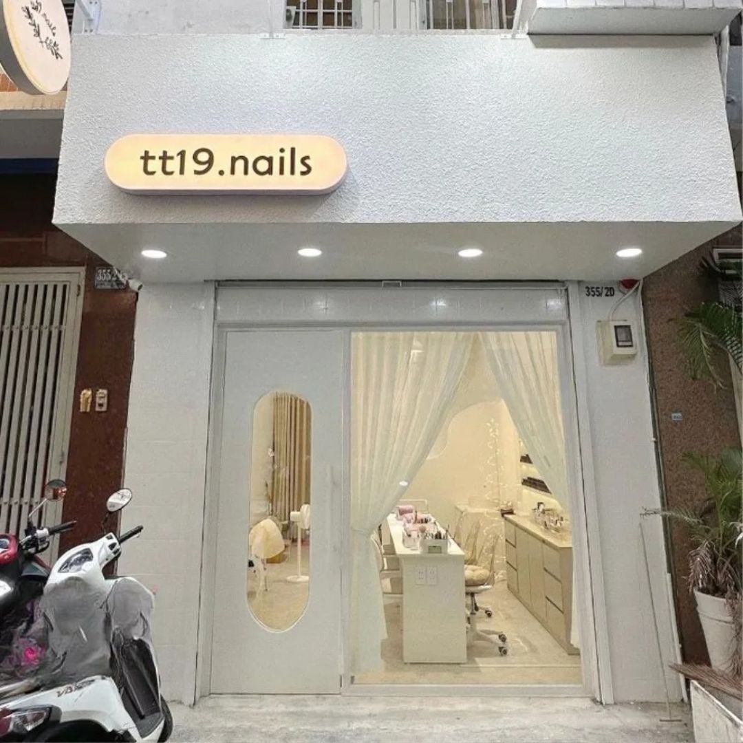 Bảng hiệu nails đẹp