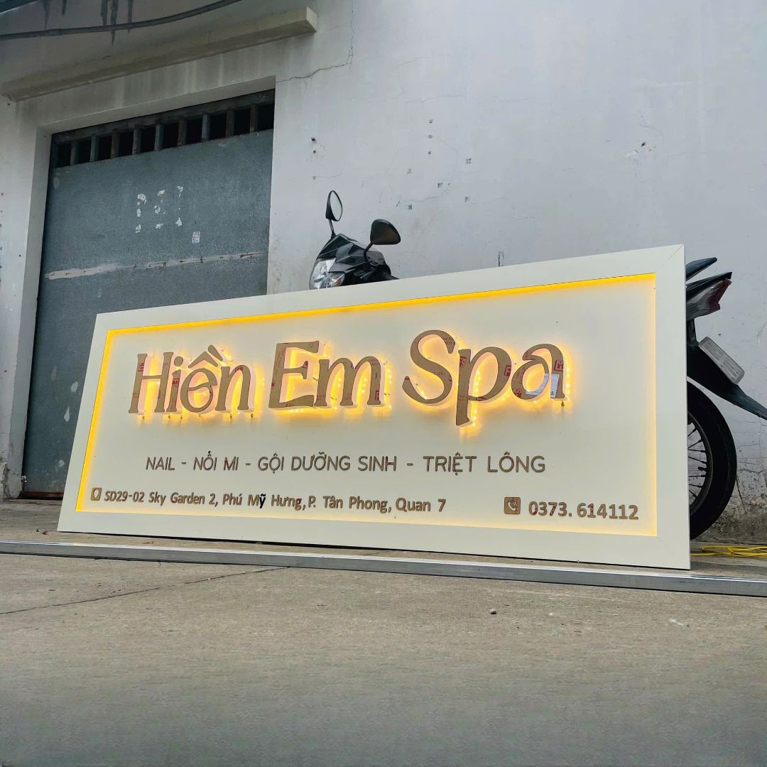 Bảng Hiệu SPA